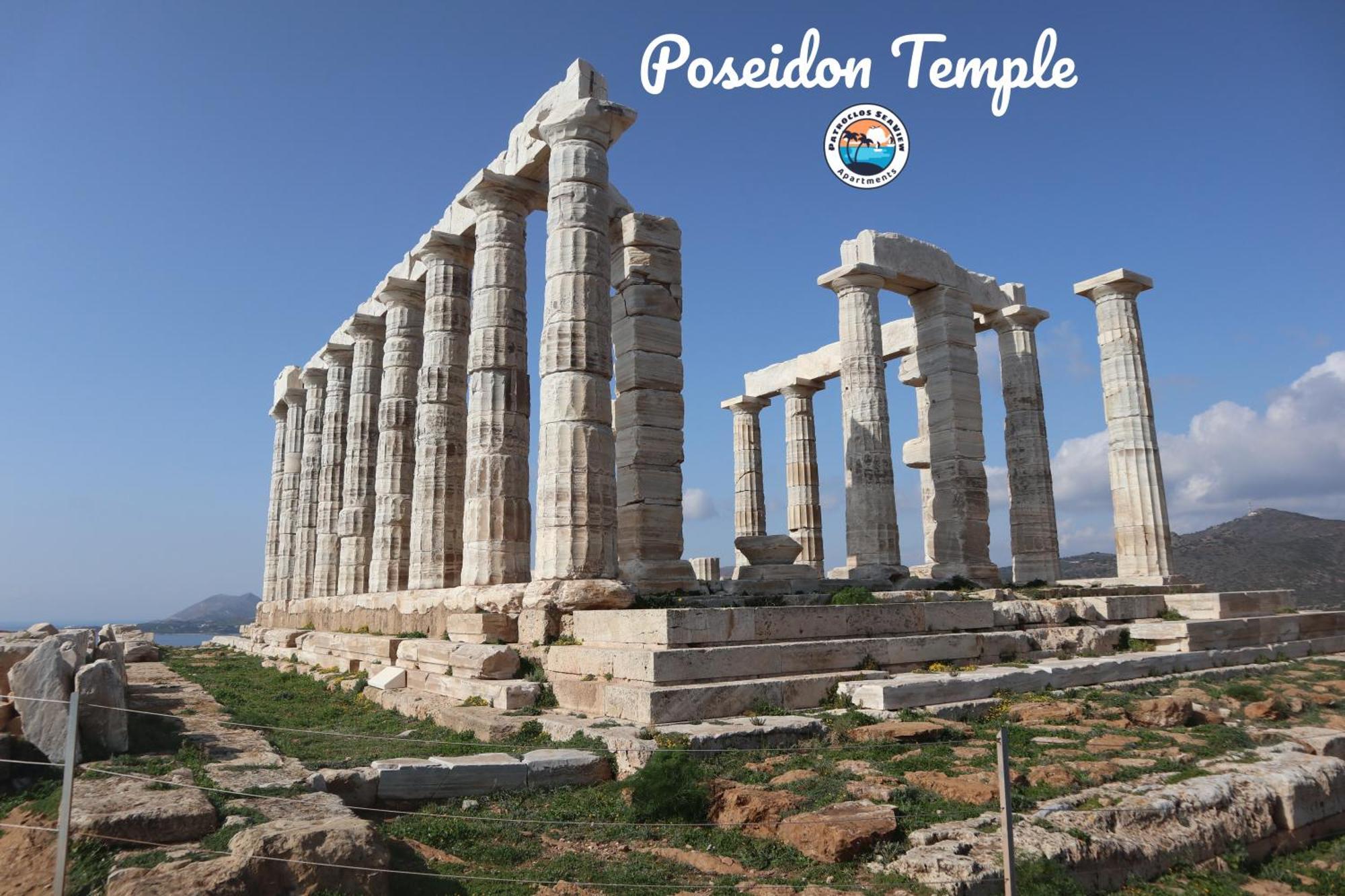 Patroclos Seaview Sounion Esterno foto